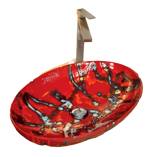 Aufsatzbecken Domiziani Keramik Flat shape 4