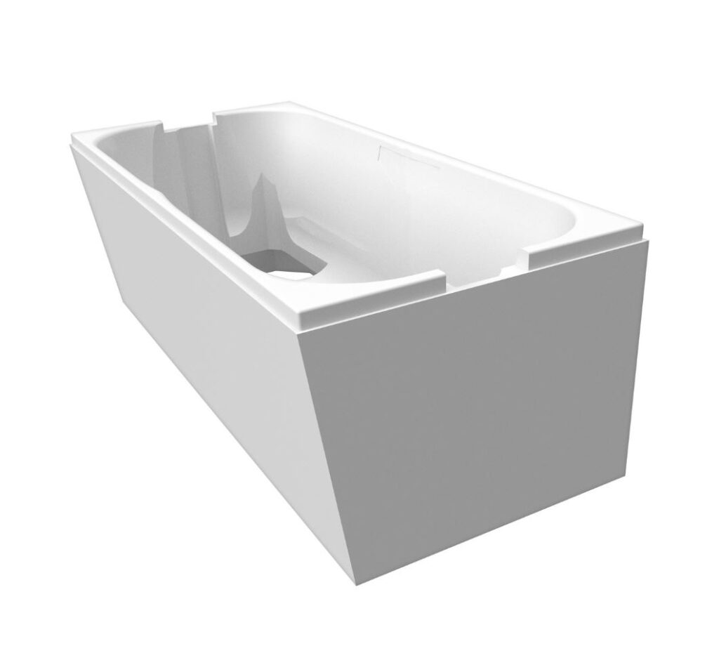 VARIO Badewannenträger für Parallelformwannen 170 x 70 cm Einbaubadewanne