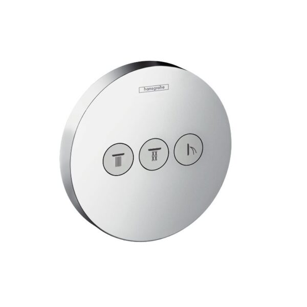 ShowerSelect Duschmischer UP Rund Hansgrohe 3 Verbraucher Rund Unterputz