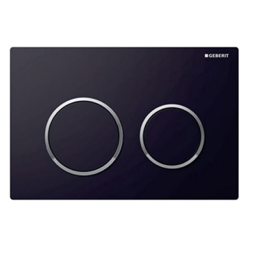 Betätigungsplatte Geberit Omega 20 Schwarz
