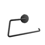 Handtuchring EMCO EMCO round black Bad-Accessoires