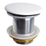 Ablaufventil GioiaBagno Corian weiss matt nicht staubar