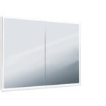 Spiegelschrank Keller Illuminato 100 LED Rund um Beleuchtung