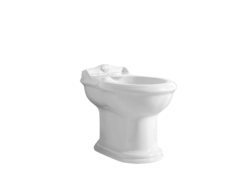 Bidet Stand Azzurra JUBILAEUM weiss glanz Nostalgisch Retro