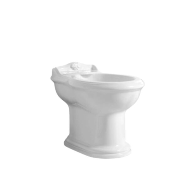Bidet Stand Azzurra JUBILAEUM weiss glanz Nostalgisch Retro