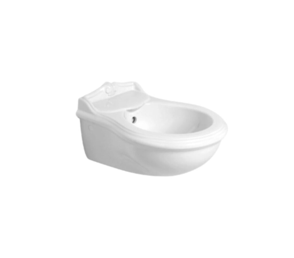 Bidet Wand Azzurra JUBILAEUM weiss glanz Nostalgisch Retro