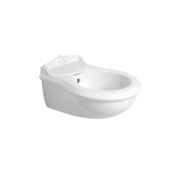 Bidet Wand Azzurra JUBILAEUM weiss glanz Nostalgisch Retro