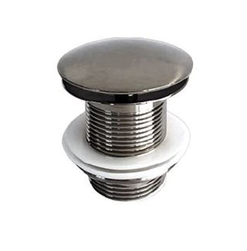 K91 Nickel geb. Ablaufventil Waschbeckenventil