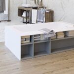 Badewanne KELLY Book Nische L= 175 - 220 cm Freistehende Badewanne Mineralguss Luxusbadewanne