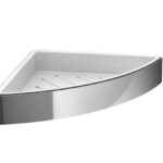 Duschkorb EMCO Loft Dreieck Chrom/Weiss Bad Accessoires