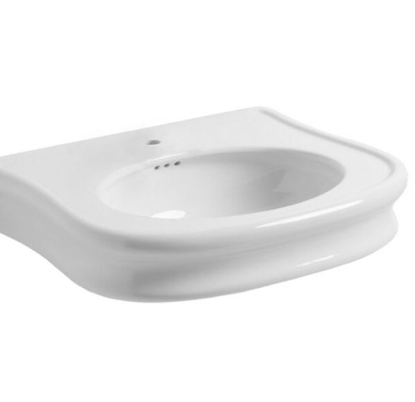Waschbecken Keramik Lante B= 70 cm Nostalgisch Retro