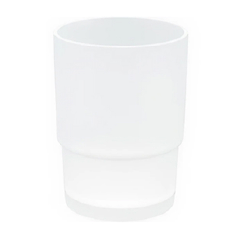 Zahnbürstenbecher Standmodell NAPIE Glas matt