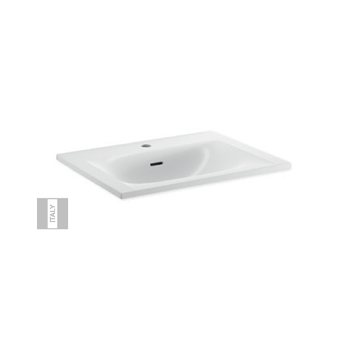 Waschbecken LineaBeta GRELA 605x460 weiss Waschtisch