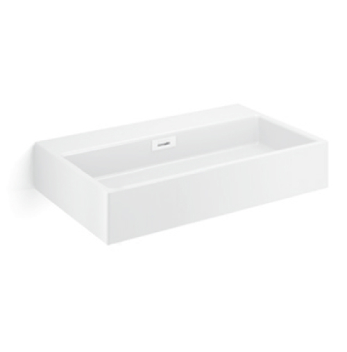 Waschbecken Keramik weiss QUARELO B=70cm T=42cm