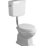 WC Stand inklusive Spülkaste Simas Londra Nostalgisch Retro