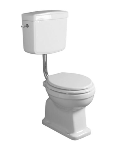 WC Stand inklusive Spülkaste Simas Londra Nostalgisch Retro
