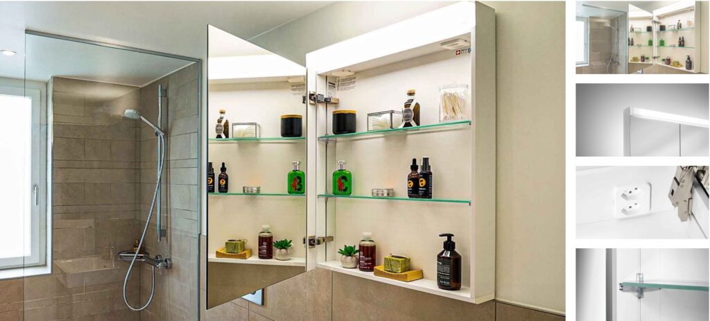 Spiegelschrank Schneider LOW-Line LED 50