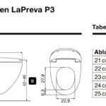 Dusch-WC LAPREVA P3 Dusch-WC