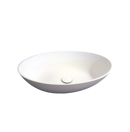 Aufsatzbecken Corian GioiaBagno Becken Lilly-57 Mineralgussbecken Steingussbecken