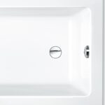 Badewanne Acryl Repabad Livorno Mono 170x75 Einbaubadewanne Weiss