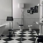 WC Monoblock Boden Simas Londra Nostalgisch Retro