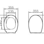 Barrierefrei WC Sitz Vitra Absenkautomatik