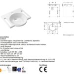 Barrierefrei HEWI Waschtisch Behindertengerecht 45x40