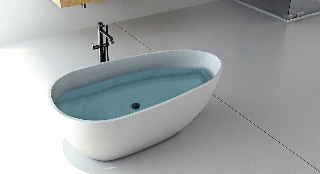 Badewanne Freistehend Matt GioiaBagno Maui-170
