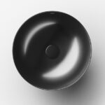 Aufsatzbecken ALAPE Metallic Dark Iron D=36cm