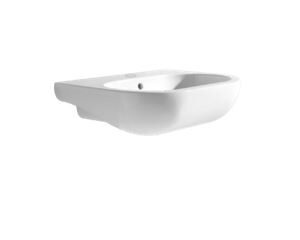 Aufsatzbecken Keramik Azzurra NUVOLA 60x45 weiss