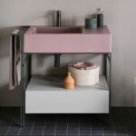CIELO NARCISO Badmöbel B= 76 cm Bademöbel Design Ceramica Cielo