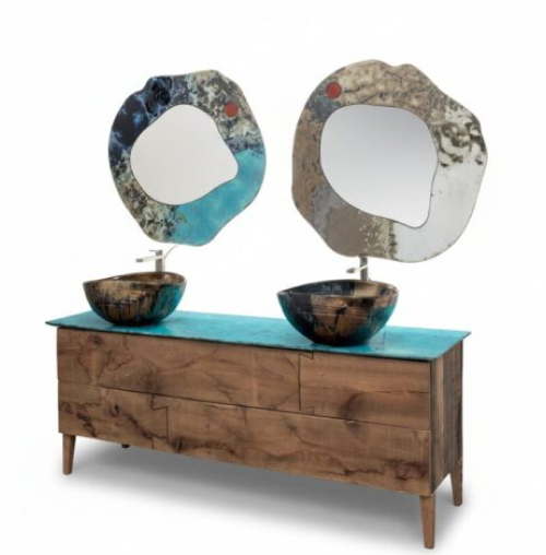 Badmöbel Vintage Domiziani Positano 90