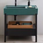 CIELO PLINIO Badmöbelkombination B=85 cm Ceramica Cielo Bademöbel Design