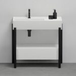 CIELO PLINIO Badmöbelkombination B=85 cm Ceramica Cielo Bademöbel Design