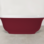 Badewanne freistehend Glanz V+A Amiata Rot