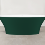 Badewanne freistehend Glanz V+A IONIAN Grün