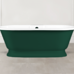 Badewanne freistehend Glanz V+A York Grün