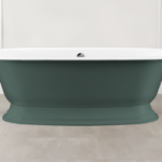 Badewanne freistehend Glanz V+A Elwick Grün