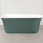 Badewanne freistehend Glanz V+A Monaco grün