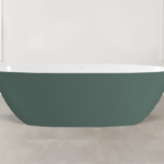 Badewanne freistehend Glanz V+A Terrassa grün