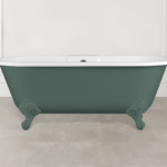 Badewanne freistehend Glanz V+A Cheshire grün