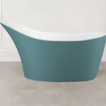 Badewanne freistehend Glanz V+A Amalfi Türkis
