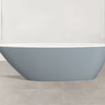 Badewanne freistehend Glanz V+A Mozzano2 Hellgrau