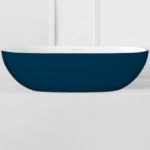 Aufsatzbecken Steinguss V+A Barcelona 48 Blau