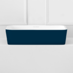 Aufsatzbecken Steinguss V+A Edge Blau