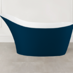 Badewanne freistehend Glanz V+A Amalfi Blau