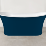 Badewanne freistehend Glanz V+A Toulouse Blau