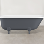 Badewanne freistehend Glanz V+A Hampshire Grau