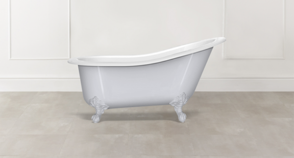 Badewanne freistehend Glanz V+A Shropshire Nostalgisch retro Victorian & Albert