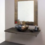 Konsole Domiziani Ravello 50x80 Antik Eiche Volcanic Lava